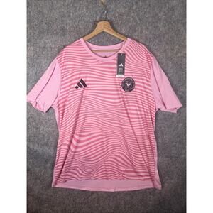 Adidas Lionel Messi Inter Miami FC Soccer Jersey MLS True Pink Men's 2XL NWT
